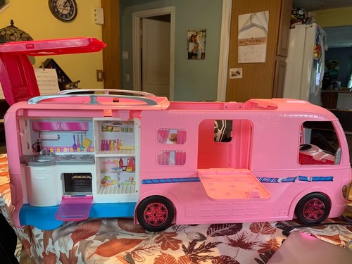 Barbie pink dream camper - barbie,