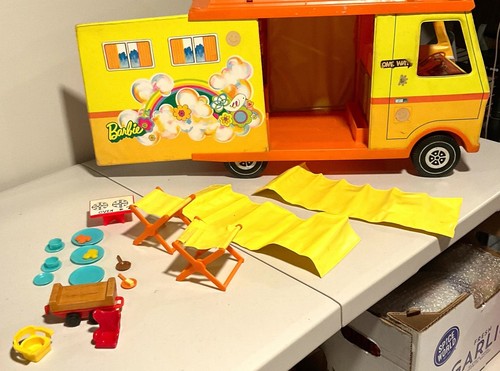 Mattel barbie yellow orange - mattel, yellow/orange